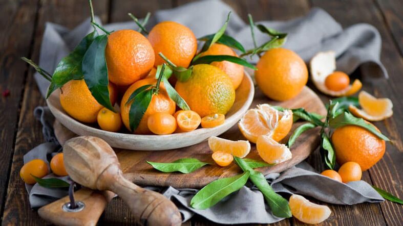 Bei Diabetes mellitus können Sie keine Mandarinen essen. 