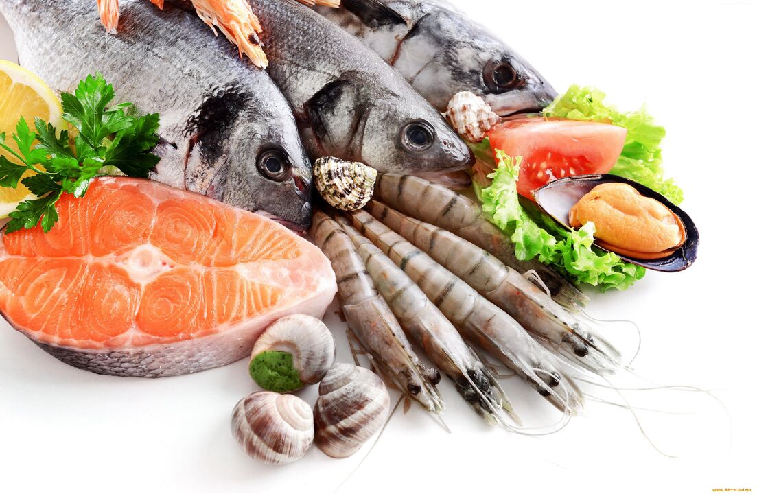 Meeresfrüchte zur Gewichtsreduktion pro Monat um 10 kg